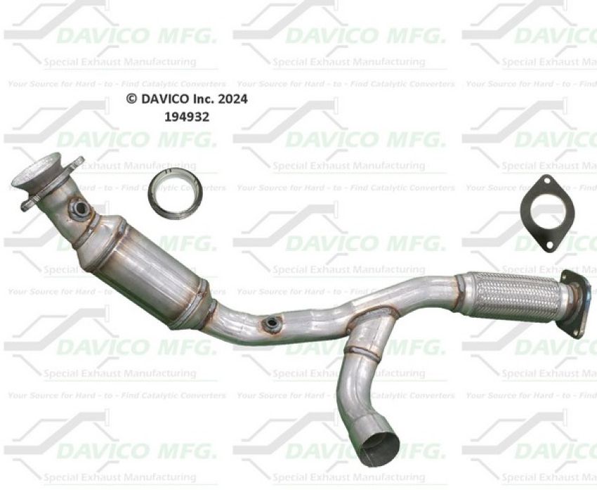 Davico Mfg 194932 Direct Fit Catalytic Converter