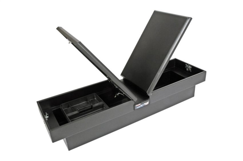 Dee Zee DZ8370SB Deezee Universal Tool Box - Hardware Crossover - Double Lid Black