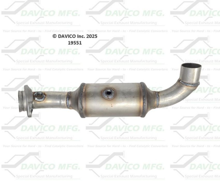 Davico Mfg 19551 Direct Fit Catalytic Converter