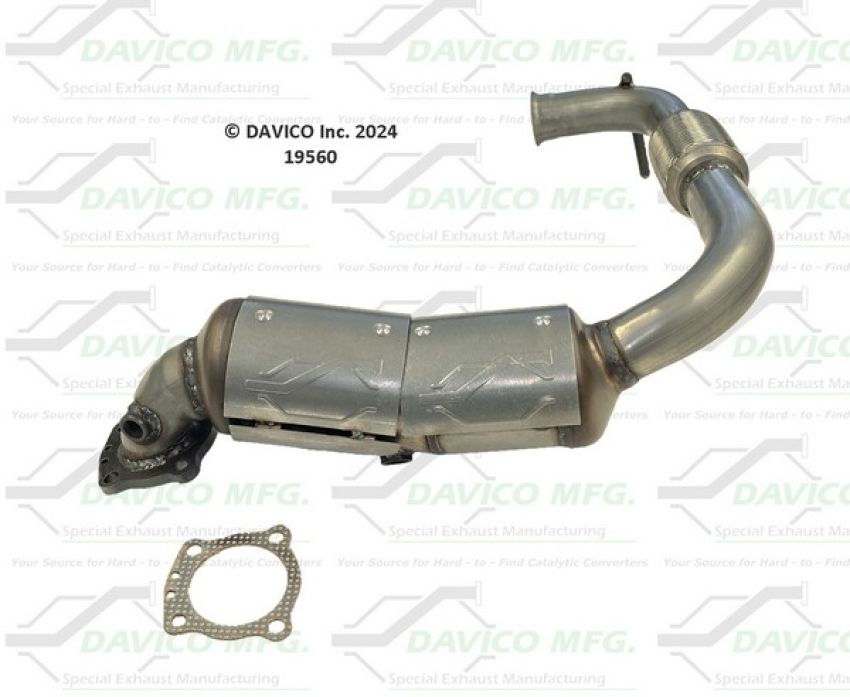 Davico Mfg 19560 Direct Fit Catalytic Converter