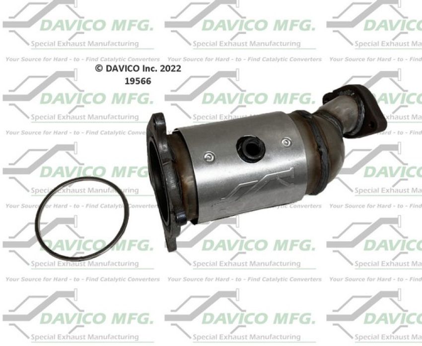 Davico Mfg 49566 Direct Fit Catalytic Converter