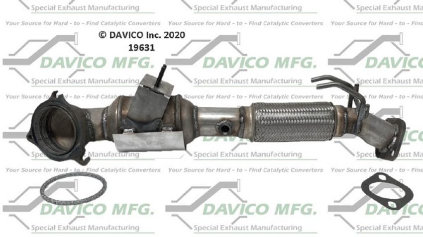 Davico Mfg 19631 Direct Fit Catalytic Converter