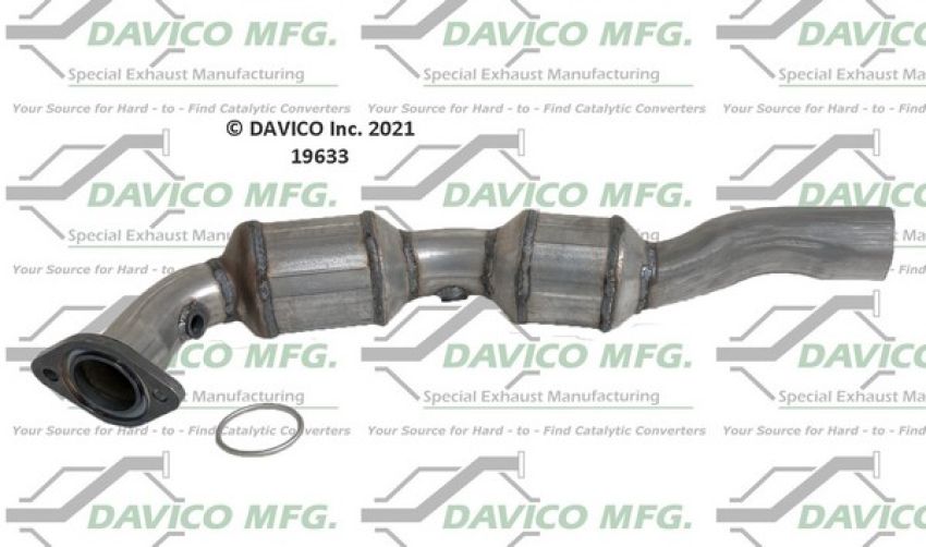 Davico Mfg 19633 Direct Fit Catalytic Converter