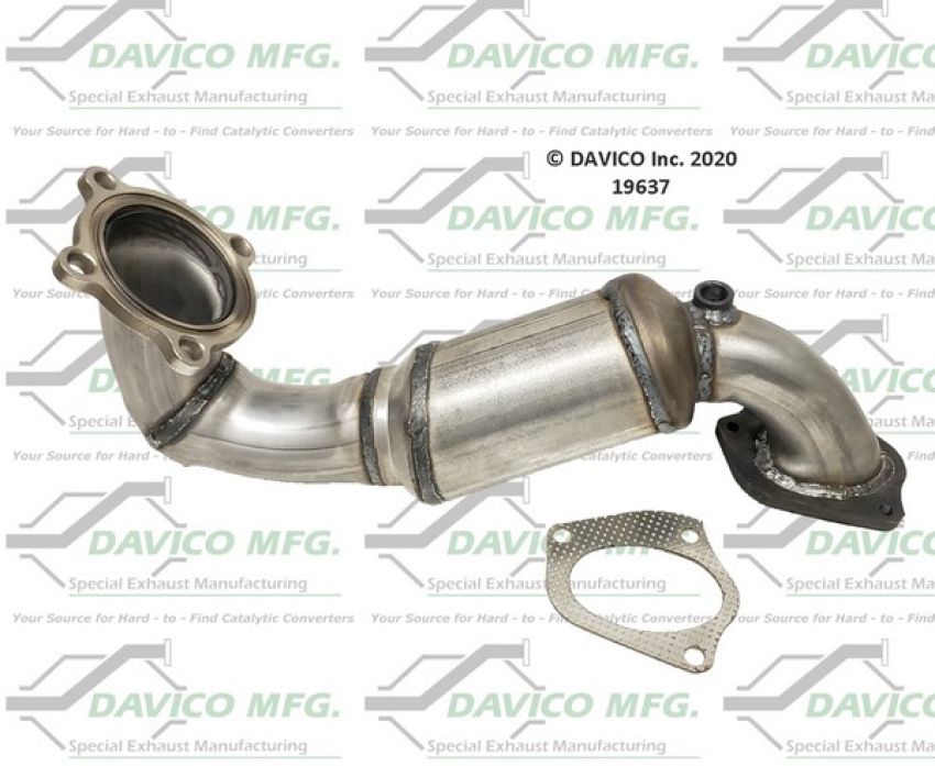 Davico Mfg 19637 Direct Fit Catalytic Converter