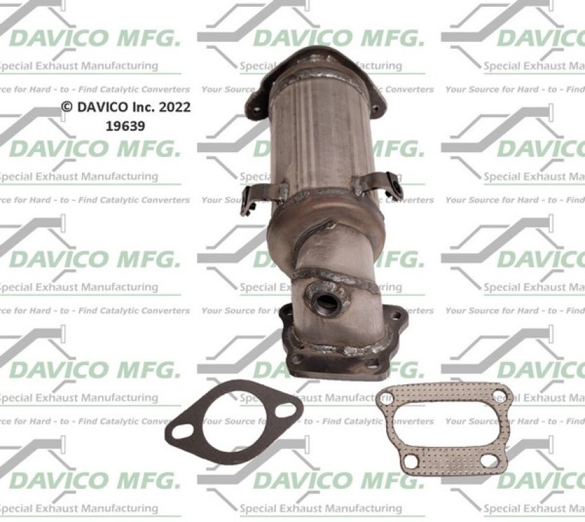 Davico Mfg 19639 Direct Fit Catalytic Converter