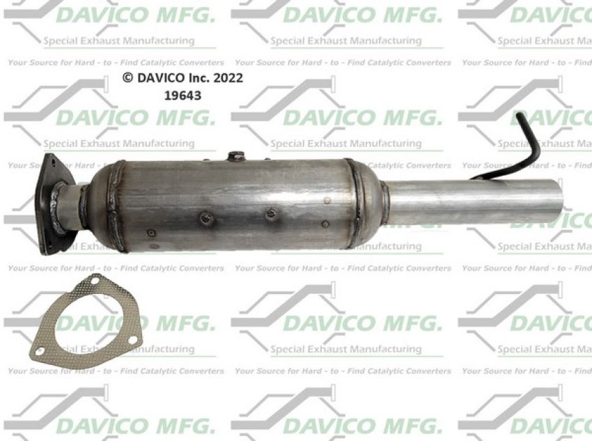 Davico Mfg 19643 Direct Fit Catalytic Converter