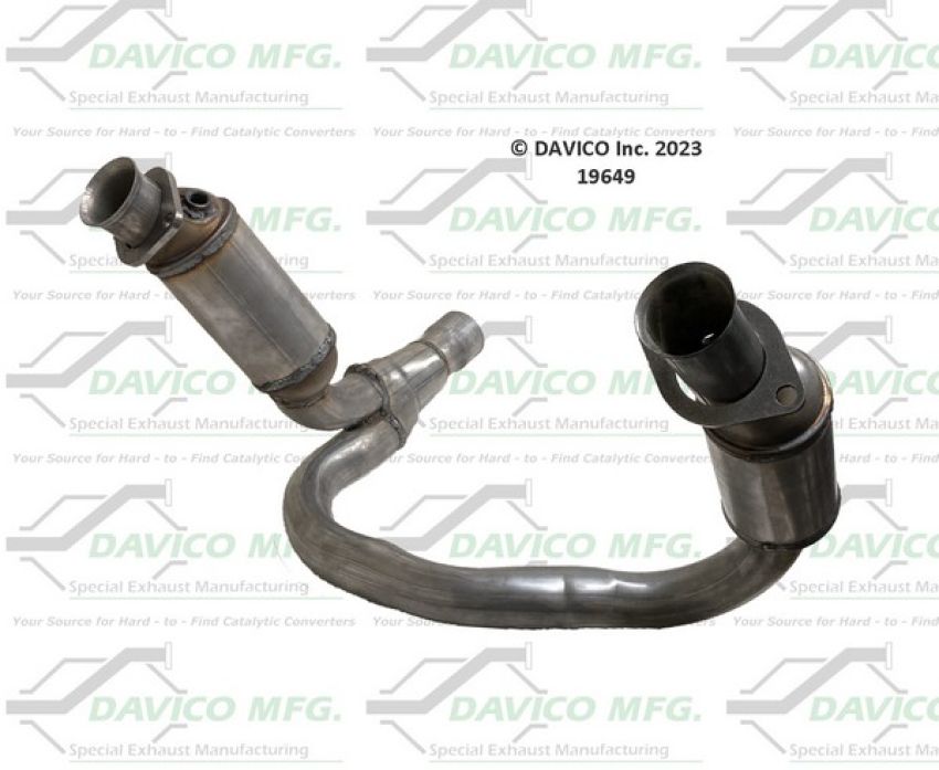 Davico Mfg 19649 Direct Fit Catalytic Converter