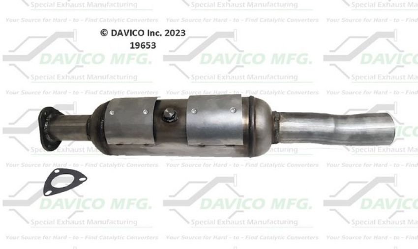 Davico Mfg 19653 Direct Fit Catalytic Converter