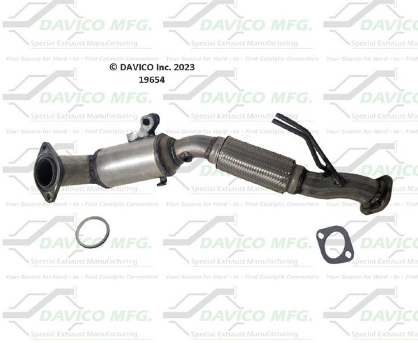 Davico Mfg 19654 Direct Fit Catalytic Converter