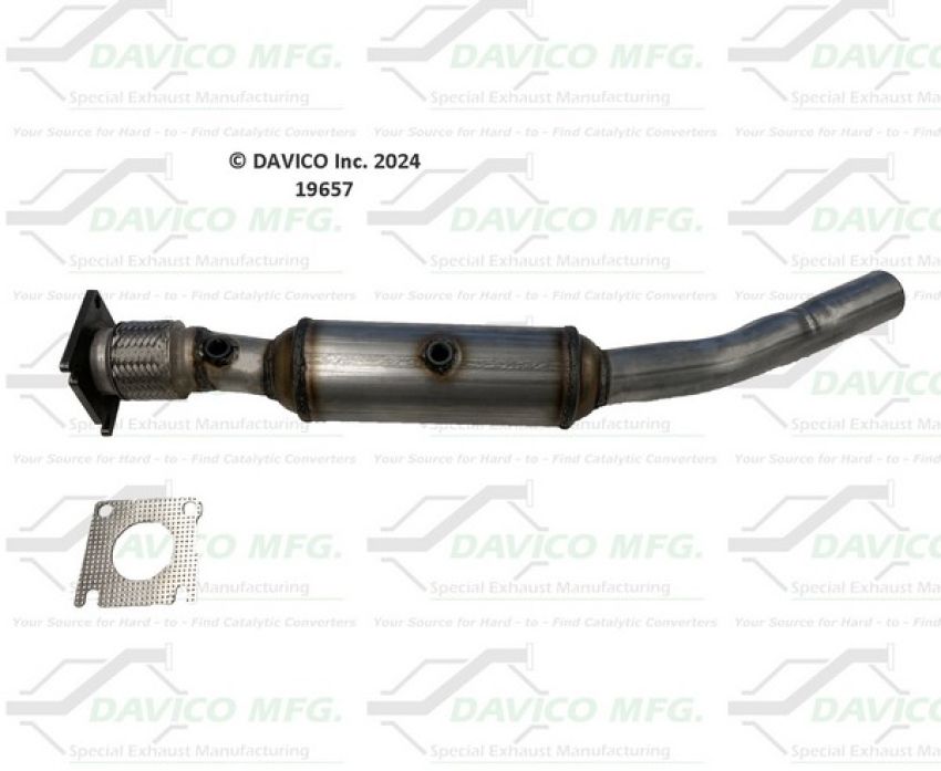 Davico Mfg 19657 Direct Fit Catalytic Converter