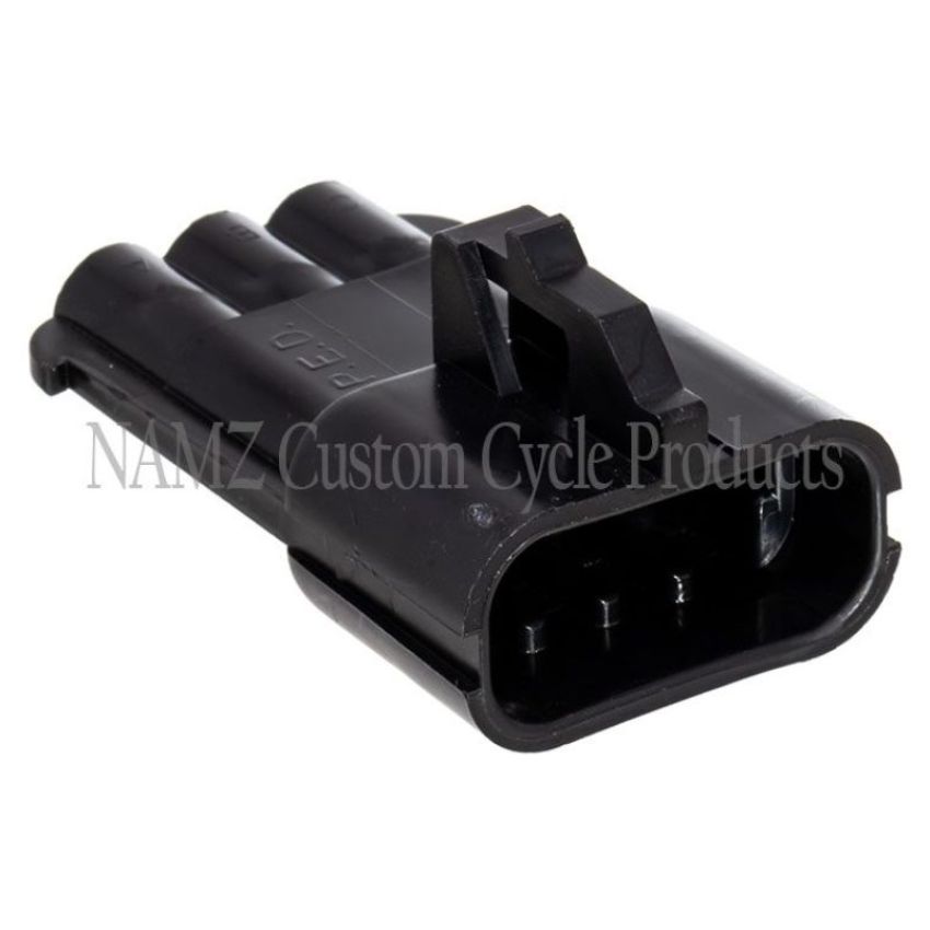 NAMZ NDP-38064 Delphi-Packard Weatherpack 3-Position Male Wire Connector w/Seals