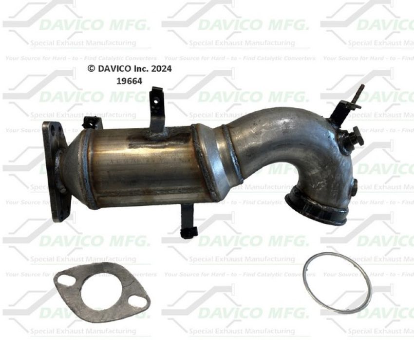 Davico Mfg 19664 Direct Fit Catalytic Converter