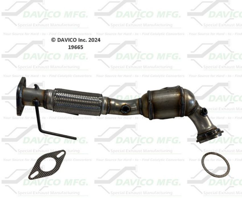 Davico Mfg 19665 Direct Fit Catalytic Converter