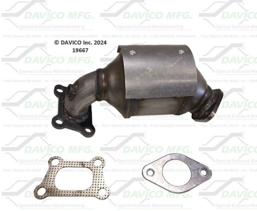 Davico Mfg 19667 Direct Fit Catalytic Converter