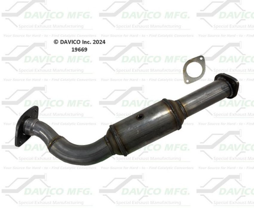 Davico Mfg 19669 Direct Fit Catalytic Converter
