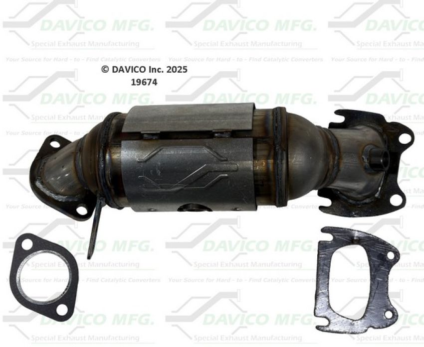 Davico Mfg 19674 Direct Fit Catalytic Converter