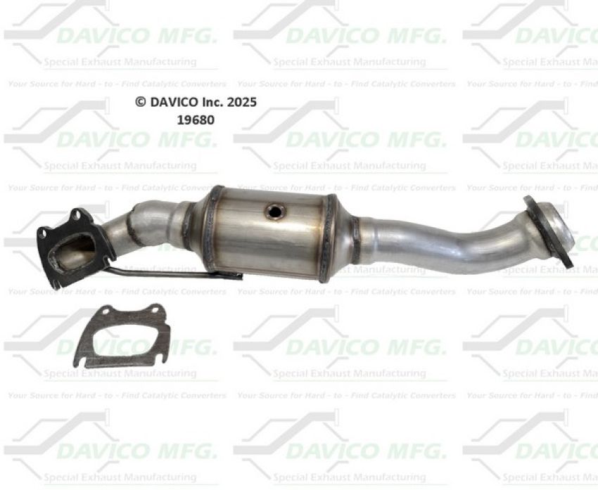 Davico Mfg 19680 Direct Fit Catalytic Converter