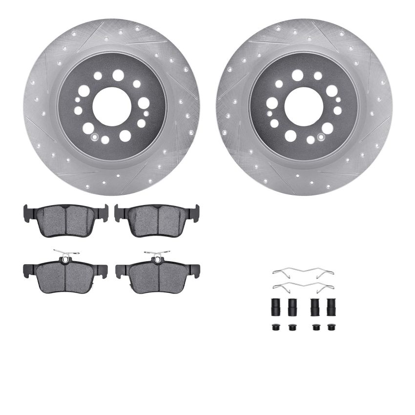 Dynamic Friction 7612-59010 Rotor Kit
