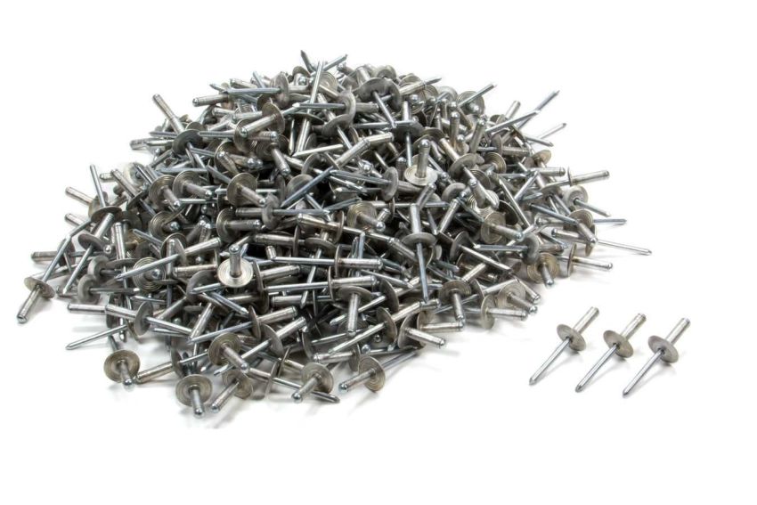FIVESTAR FIV816-500L Large Head Rivet Silver 500pc 3/16in