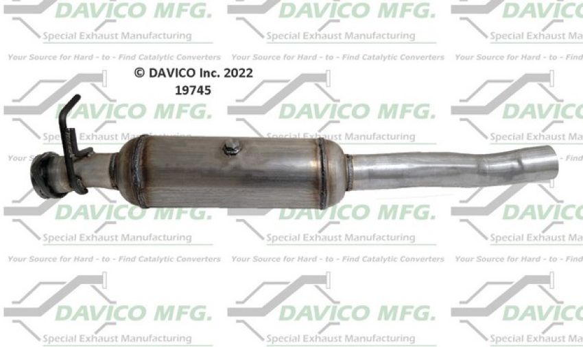 Davico Mfg 19745 Direct Fit Catalytic Converter