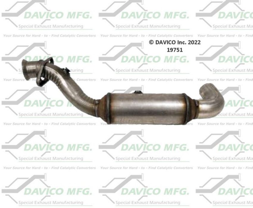 Davico Mfg 19751 Direct Fit Catalytic Converter