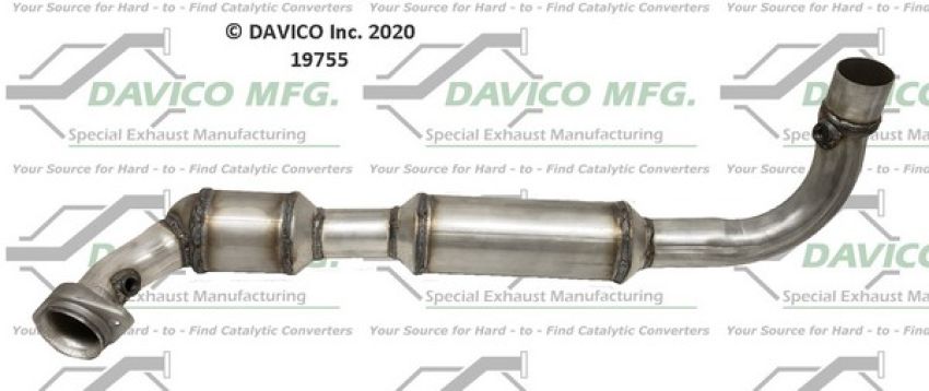 Davico Mfg 19755 Direct Fit Catalytic Converter
