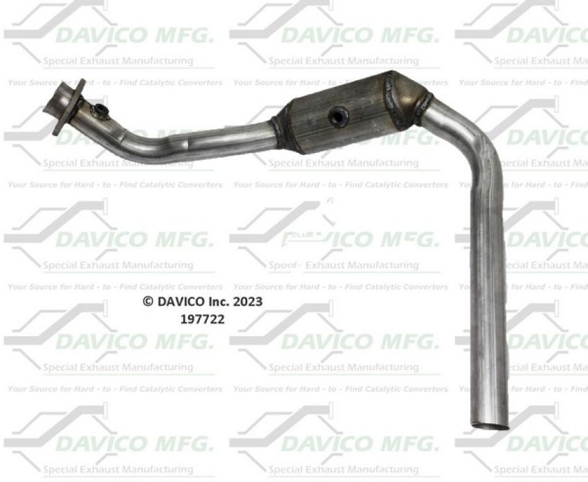 Davico Mfg 497722 Direct Fit Catalytic Converter