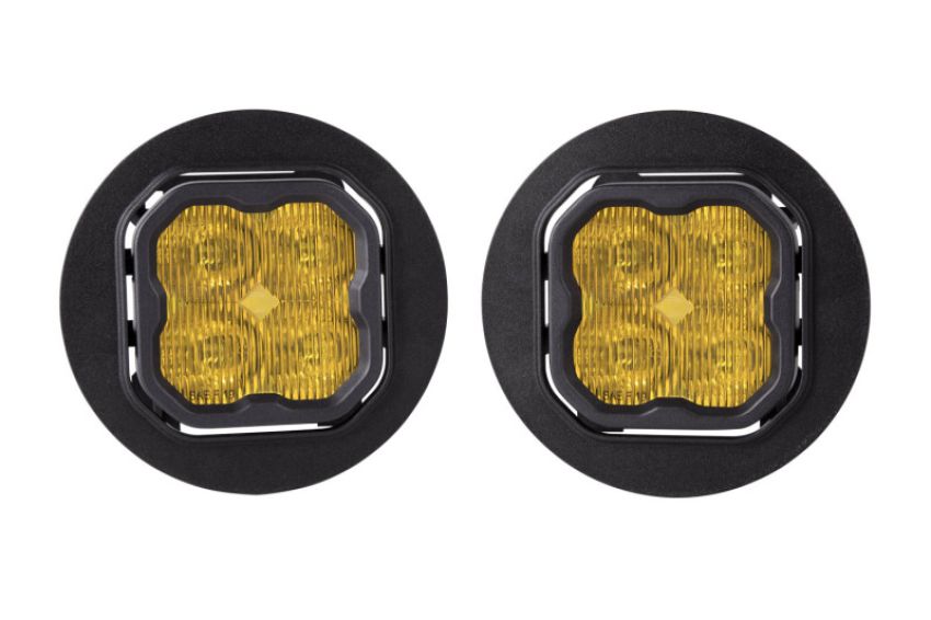 Diode Dynamics DD7072 SS3 Pro Type OB Kit ABL - Yellow SAE Fog