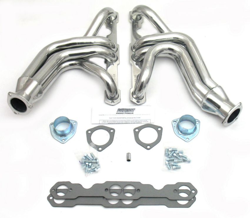 PATRIOT EXHAUST PEPH8025-1 Coated Headers - 55-57 Chevy
