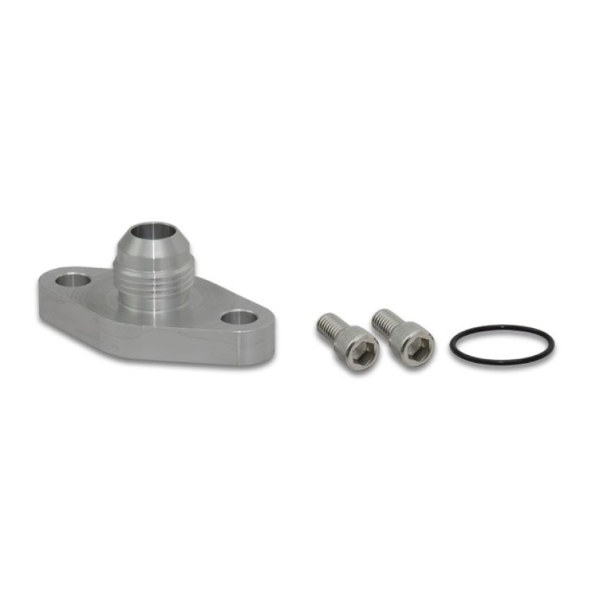 Vibrant Performance 19880 Oil Drain Flange with -10AN Male for Garrett