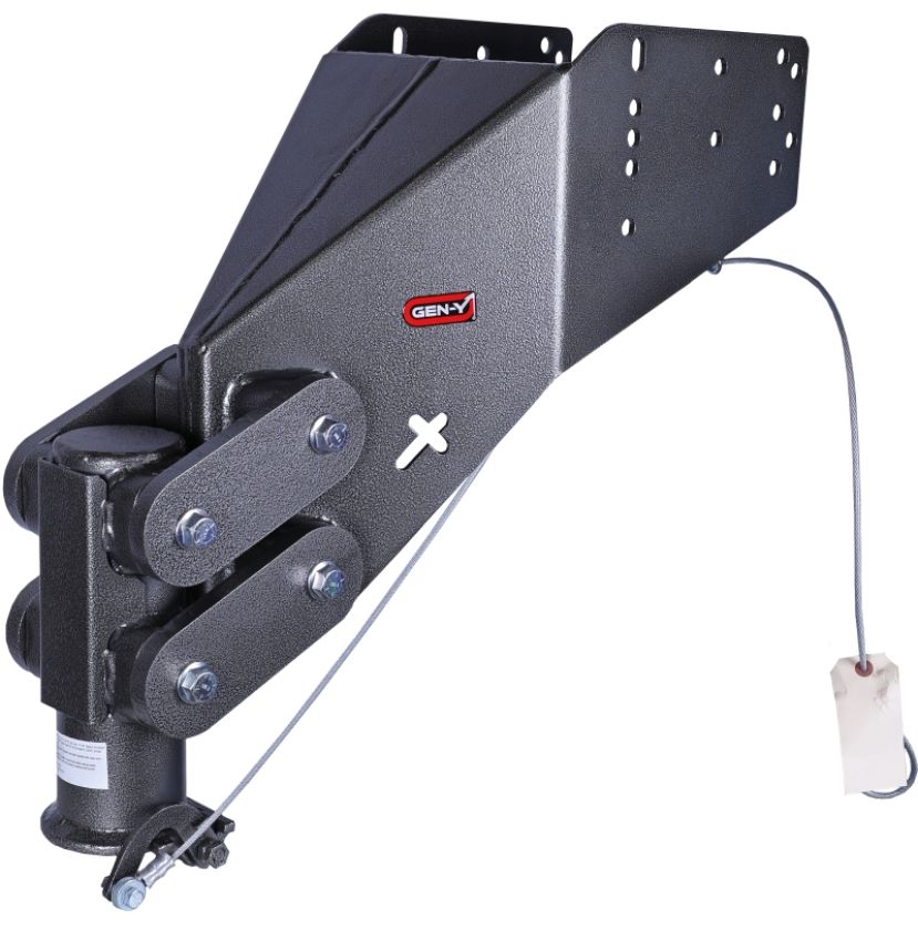 GEN-Y Hitch GH-8055AL Gen-Y Executive Torsion-Flex Auto Latch 5th Wheel to Gooseneck 2-5/16in Coupler (2.5K-4.5K PW)