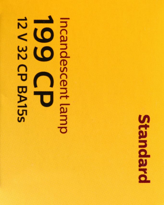 Philips 199CP Philips Standard Miniature 199 Pack of 10