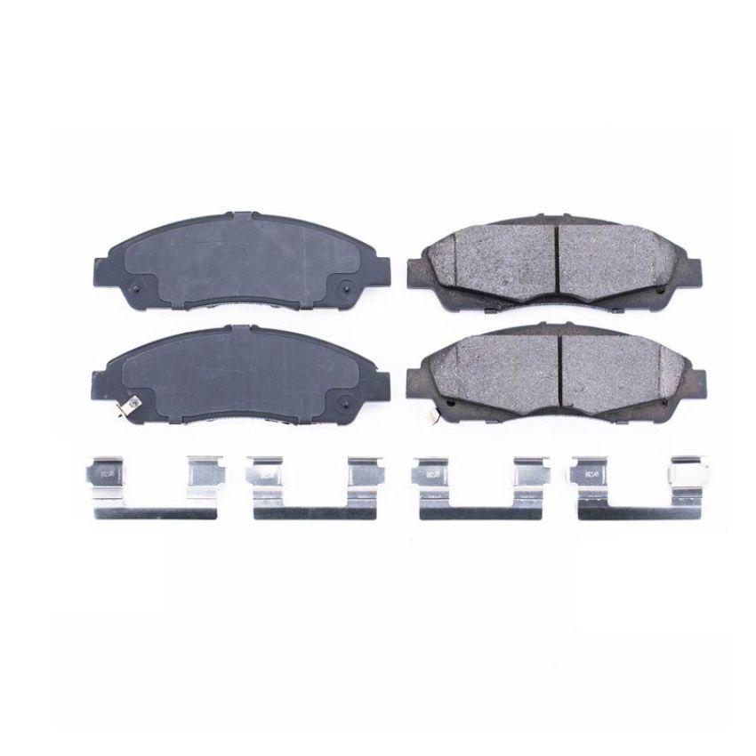PowerStop 17-1896 PowerStop - Z17 Low-Dust Ceramic Brake Pads with Hardware