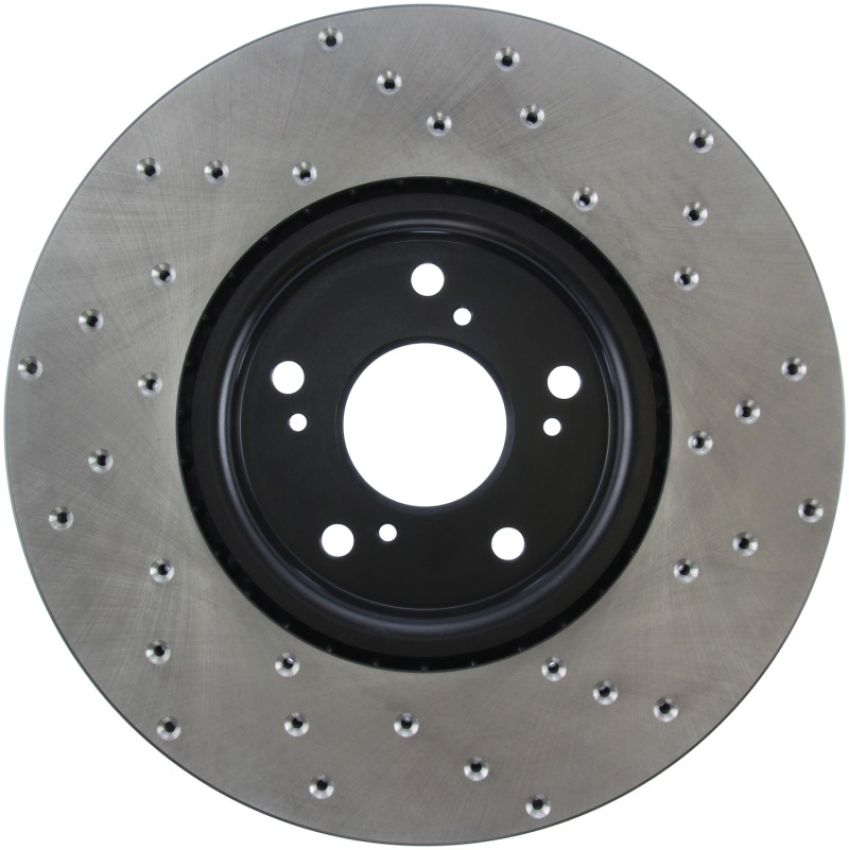 Stoptech 128.40062R 04-08 Acura TL/TL-S Brembo Drilled Right Front Rotor