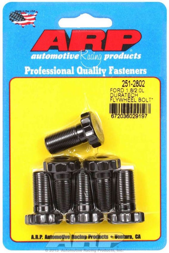 ARP ARP251-2802 Flywheel Bolt Kit - Ford 1.8/2.0L Duratech