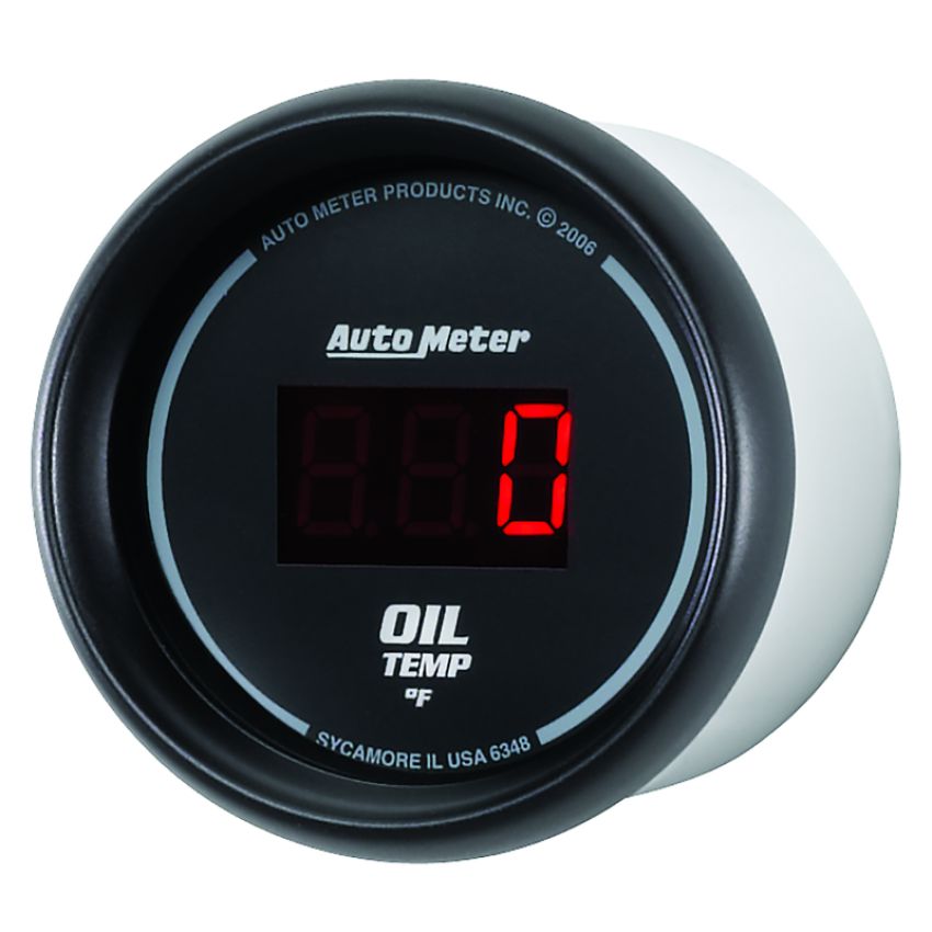 AutoMeter 6348 GAUGE, OIL TEMP, 2 1/16