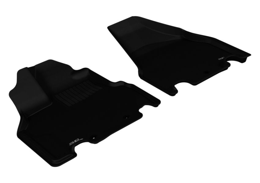 3D MAXpider 2011-2017 Honda Odyssey EX Kagu 1st Row Floormat - Black