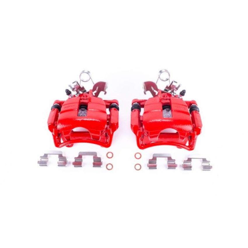 PowerStop S3252 Red Powder Coated Calipers