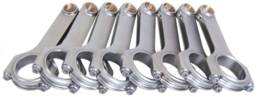 EAGLE EAGCRS6200B3D SBC 4340 Forged H-Beam Rods 6.200