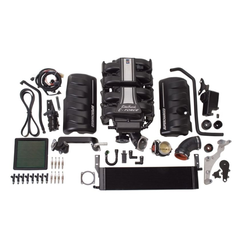 Edelbrock 15800 Supercharger Stage 1 - Street Kit 2005-2009 Ford Mustang 4 6L 3V w/ o Tuner