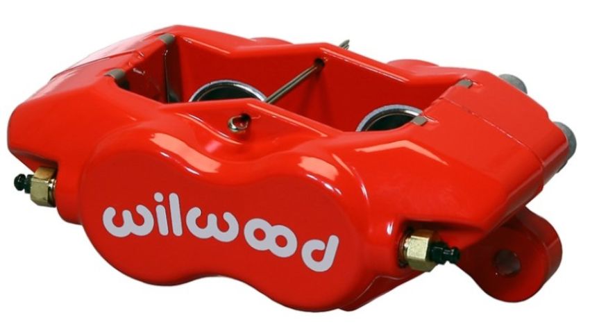 Wilwood 120-13845-RD Caliper-Forged DynaliteI- Red 1.75in Pistons 1.00in Disc