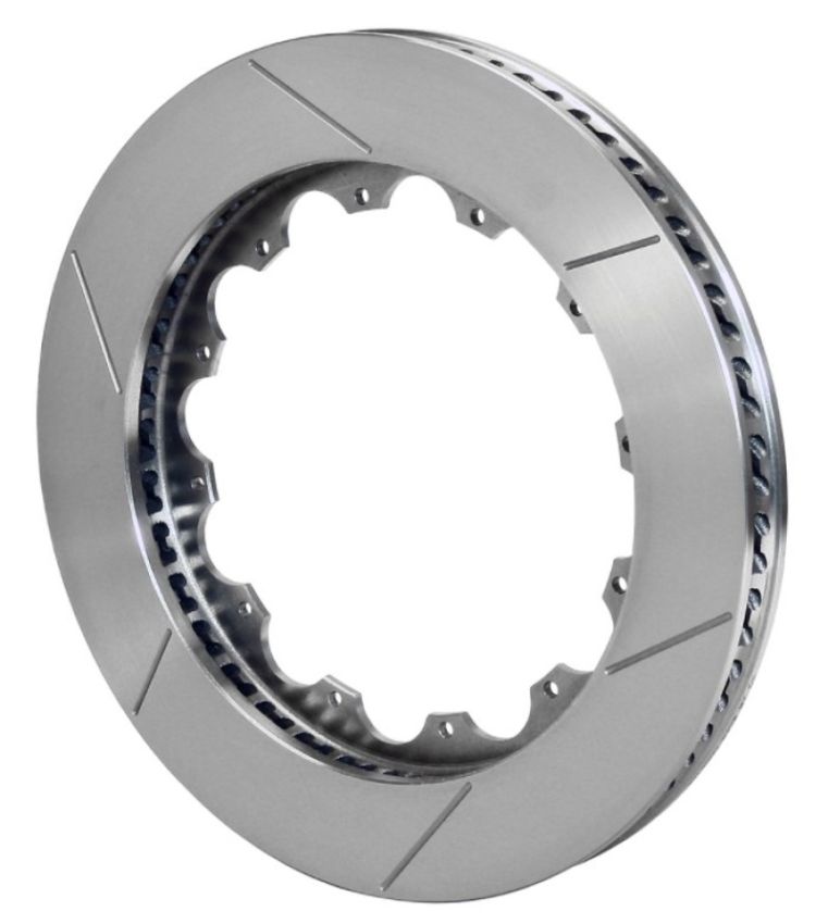 Wilwood 160-14633 Rotor GT Curved Vane Rotor Spec-37 Iron 72 CV 12 x 8.85 Right Hand Side