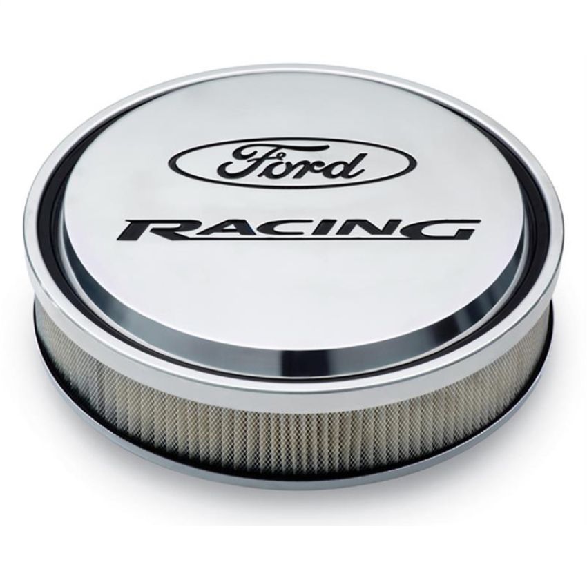 FORD FRD302-383 Slant Edge Air Cleaner Kit 13in Dia  Drop Base
