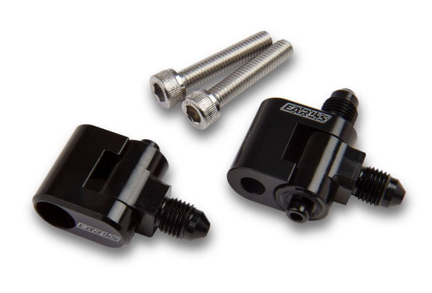 EARLS EARLS9809ERL GM LS Steam Vent Adapter 2pk w/3an Male Fittings