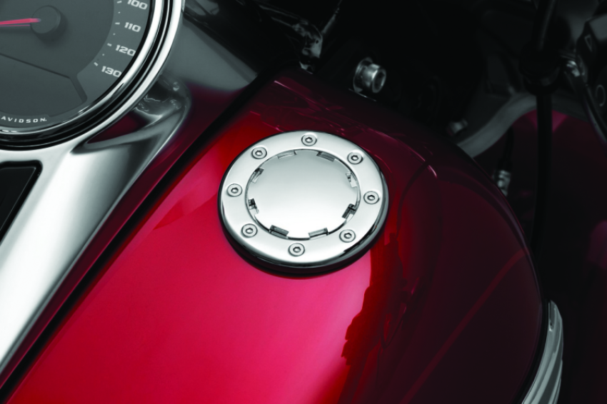 Kuryakyn 7434 Vented Flush Mount Gas Cap Chrome
