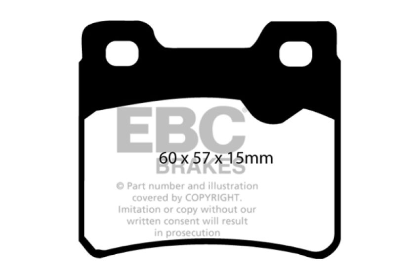 EBC Brakes DP3761C Redstuff Ceramic Low Dust Brake Pads