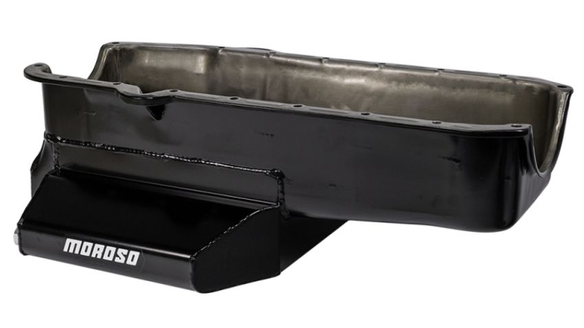 MOROSO MOR21816 SBC RR Oil Pan 7in Deep Sump 80-85