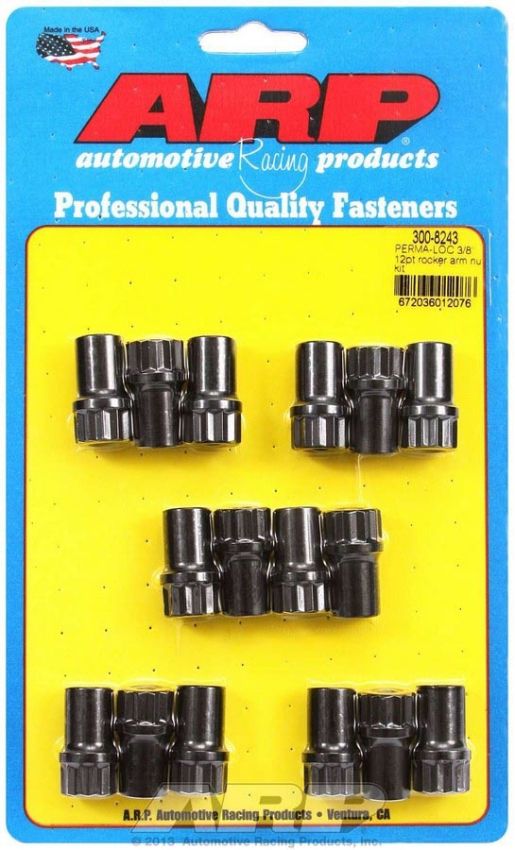 ARP ARP300-8243 Rocker Arm Nut Kit - 3/8 (16)