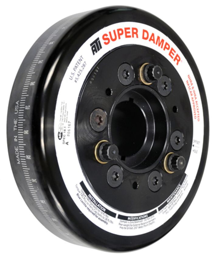 ATI ATI917060U Damper - 7.074in - Steel - Chevy BB - 3 Ring - Undersize Hub - 1Pc