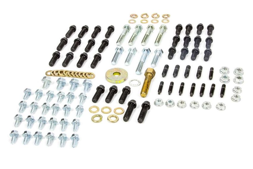 MILODON MIL83001 SBC Engine Fastener Kit w/o Head Bolts